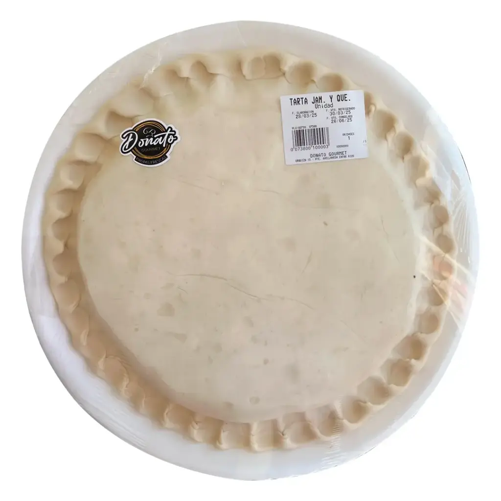 TARTA JAMON Y QUESO