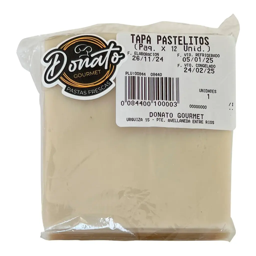 TAPA PARA PASTELITOS (Paq. 12 Unid.)