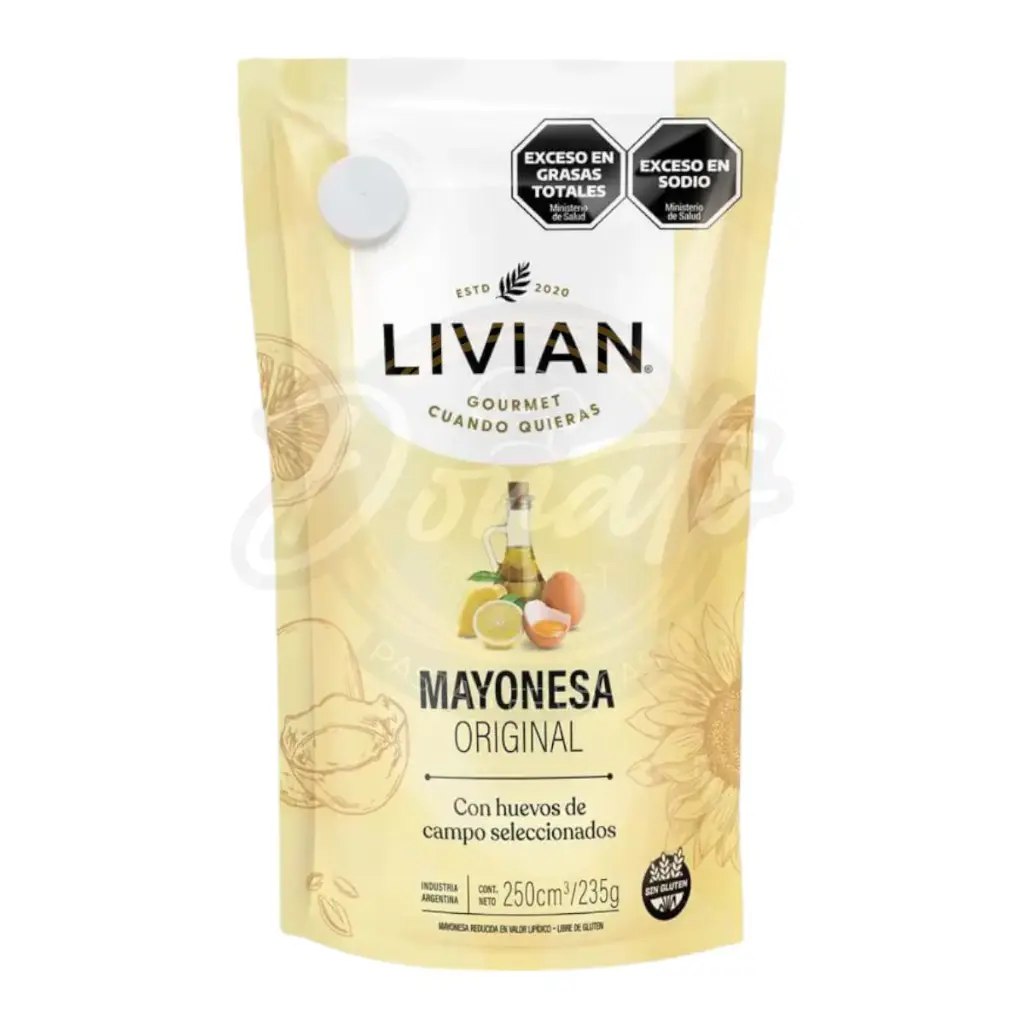 MAYONESA LIVIAN X 250 GR. 