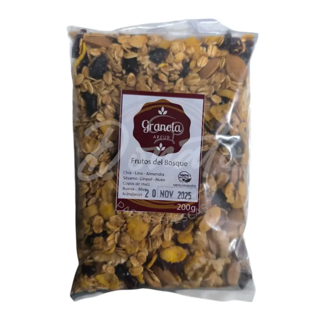 GRANOLA ARFUR FRUTOS DEL BOSQUE X 200G
