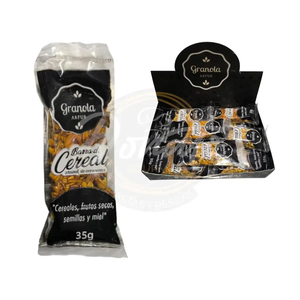 BARRA CEREAL ARTESANAL GRANOLA X 35G