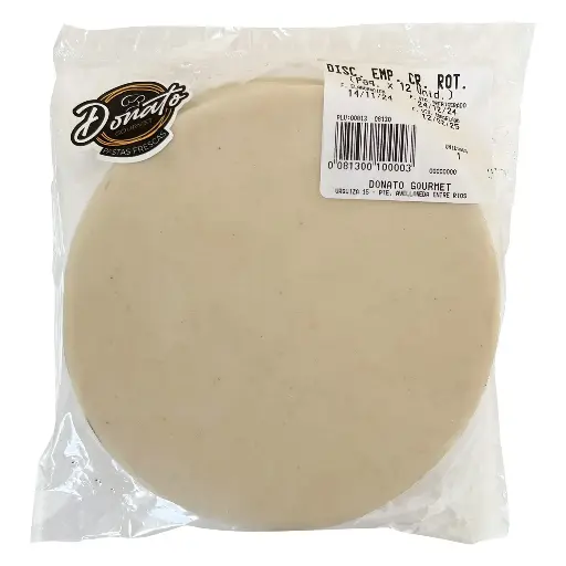[08120] TAPA EMPANADA CRIOLLA HOGAREÑA (Paq. x 12 Unid)
