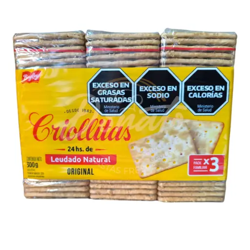 GALLETITA BAGLEY CRIOLLITA 300GR.