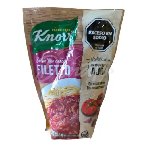 SALSA KNORR FILETO 340GR.
