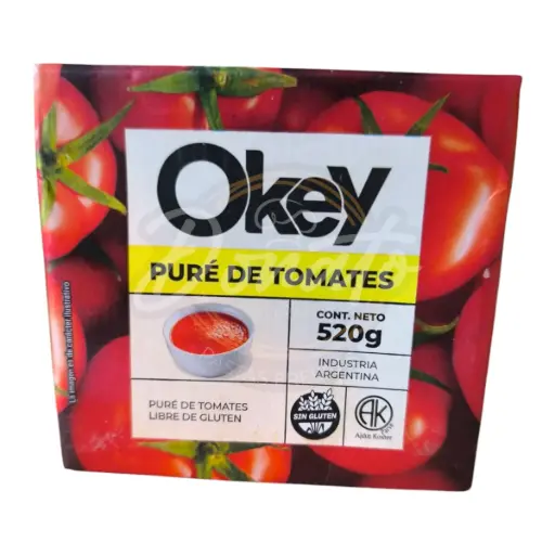 TOMATE PURE OKEY 520GR.